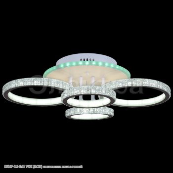 Светодиодная люстра 05867-0.3-04B WH (RGB) светильник потолочный Светодиодная люстра 05867-0.3-04B WH (RGB) светильник потолочный