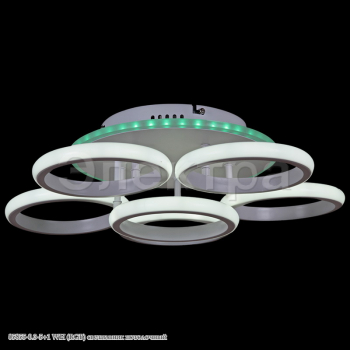 Светодиодная люстра 05855-0.3-5+1 WH (RGB) светильник потолочный Светодиодная люстра 05855-0.3-5+1 WH (RGB) светильник потолочный