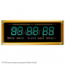 OT 07 BM часы настенные электронные 23х58см OT 07 BM часы настенные электронные 23х58см