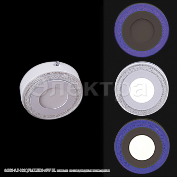 64033-9.5-001QPM LED3+3W BL панель светодиодная накладная