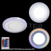 50506-9.0-001TM LED6+3W  WH/DL+RGB панель светодиодная с ПДУ