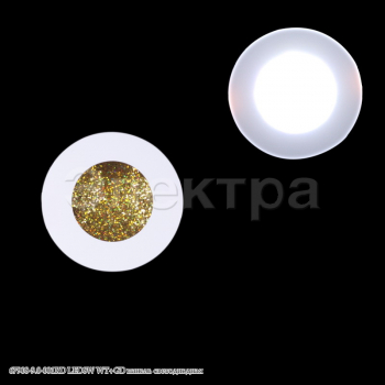67908-9.0-001RD LED8W WT+GD панель светодиодная