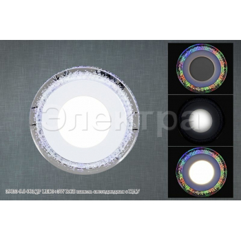 39033-9.0-001QP LED3+3W RGB панель светодиодная с ПДУ