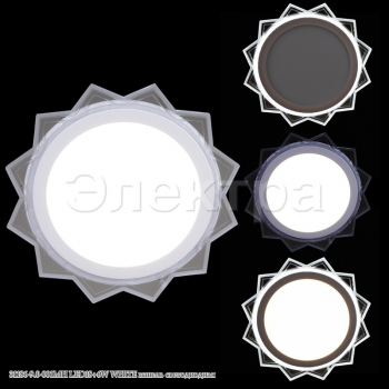 31186-9.0-001MH LED18+6W WHITE панель светодиодная