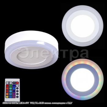 60506-9.0-001TM LED6+3W WH/DL+RGB панель светодиодная с ПДУ 60506-9.0-001TM LED6+3W WH/DL+RGB панель светодиодная с ПДУ