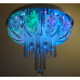 Люстра светодиодная 80154CR/5H LED